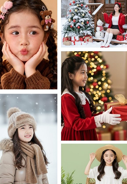 anh bé gái ngộ nghĩnh