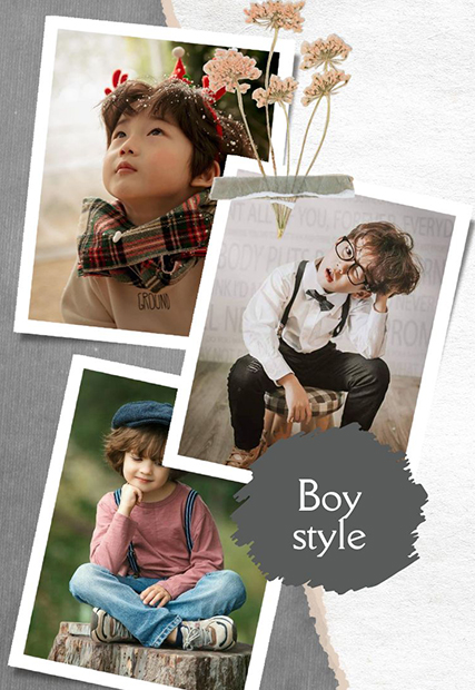 ảnh bé trai cá tính