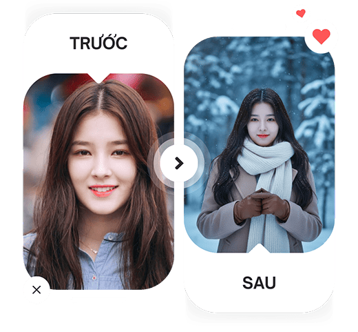 banner tạo ảnh trước sau 